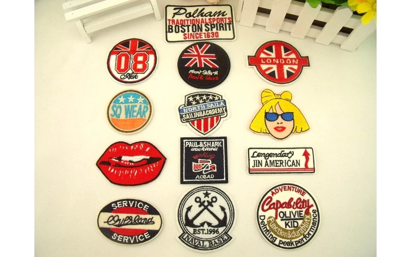 

Custom Made Design EMBROIDERED bardge HEAVY METAL PUNK ROCK MUSIC BAND LOGO T SHIRT JACKET HAT APPLIQUE BADGES
