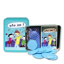 Childen догадка кто я карточка английские слова головоломка доска забавные игрушки для вечеринок мальчиков девочек класс игры семья родитель с детьми паром