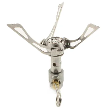 

Portable Camping Stove Outdoor Gas Stove Survival Furnace Stove Pocket Picnic Cooking Gas