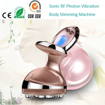 

High Frequency Vibration LCD Sonic rf Radio Frequency Cavitation System Anti Wrinkle Cellulite Reduction Body Shaping Machine