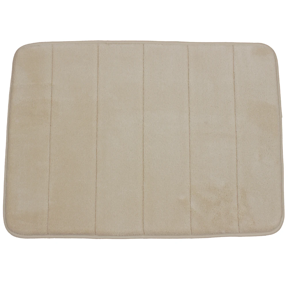 Fashion Striped Machine Washable Area Mats Polypropylene Rubber Backed