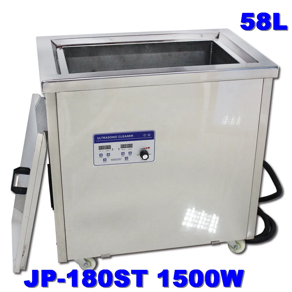 

Large tank 360-900W power adjustable industrial ultrasonic cleaner JP-180ST 58L 1500W 1 year warranty