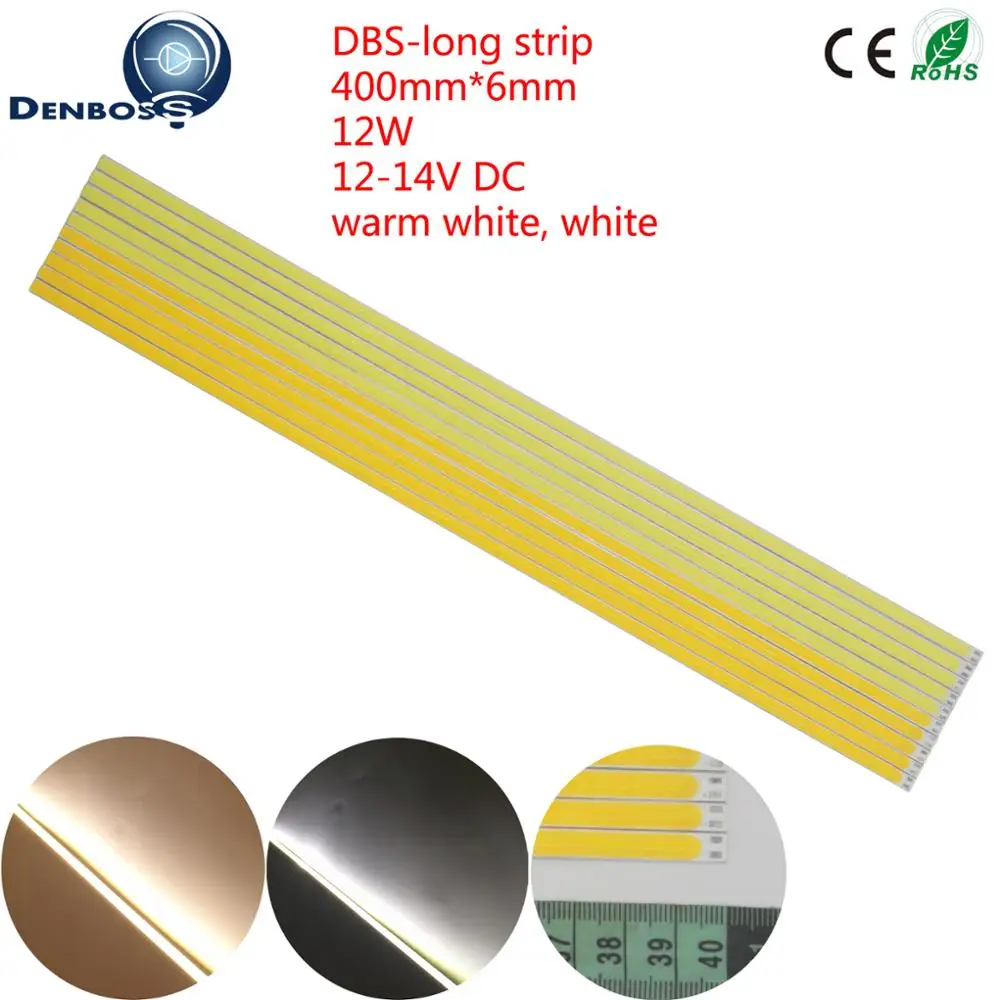 Светодиодная лента COB 400x6 мм 12 Вт В 5 шт.|light tube|led cob stripcob strip |