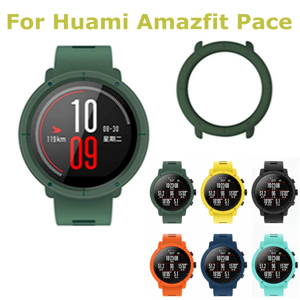 Чехлы для часов для Xiaomi Huami Amazfit Pace Smartwatch чехол PC защитный чехол бампер Pace 2 умные спортивные часы аксессуары