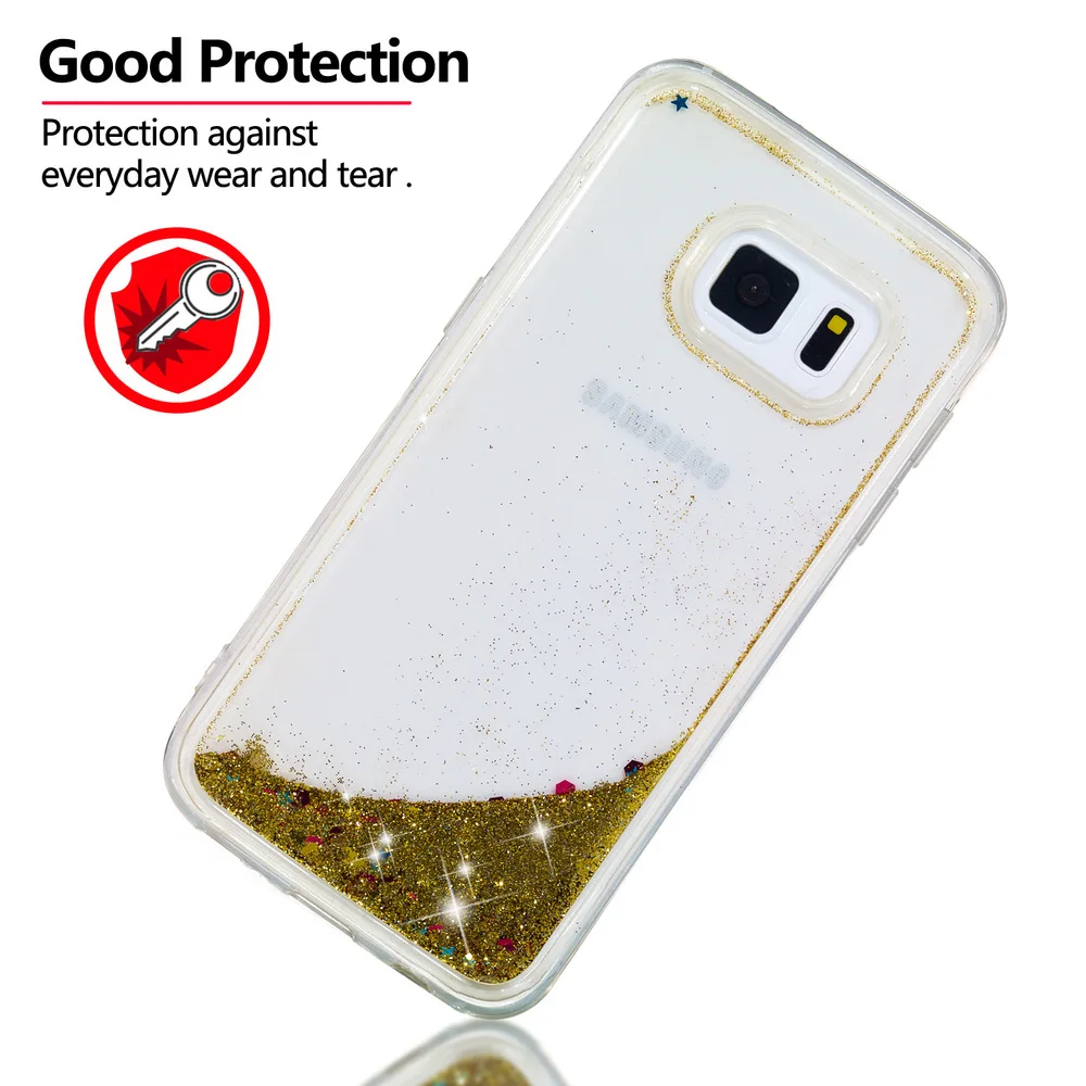Для Samsung Galaxy S5 блестящий чехол с зыбучим песком S 5 5S G900 SM G900H G900F блестящая