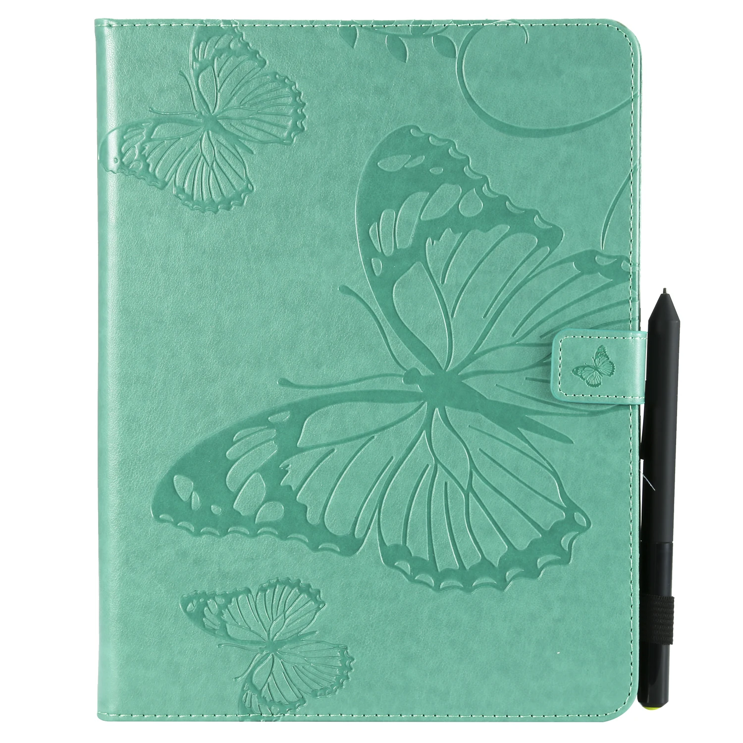 

Butterfly case For Samsung Galaxy Tab A 9.7 2015 SM-T550 Inch Flat Cases Tablets Case Luxury Ultra Slim Magnetic Back Flip stand
