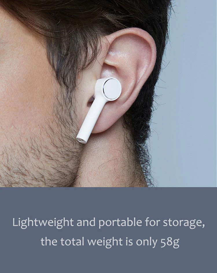 Stock Xiaomi Air TWS Headset Bluetooth True Wireless Stereo Sport Earphone ANC Noise Cancelling Smart Touch Bilateral Call Earphone (15)