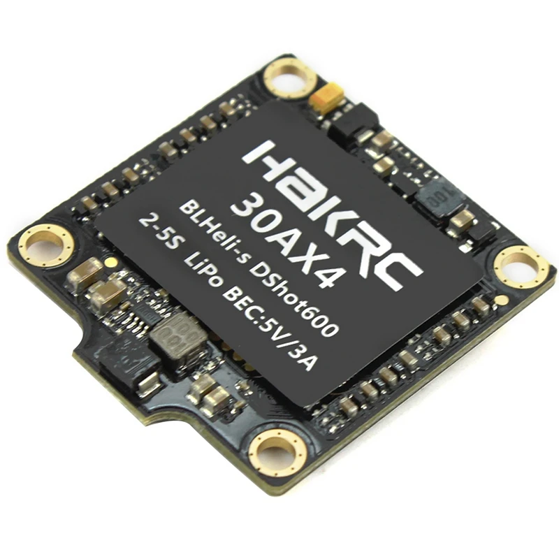 Hakrc 4 в 1 30A Blheli_S Bb2 Dshot 150/300/600 мини ESC Регулятор скорости 2-6 S для Diy Fpv гоночный Дрон Multcopter открытый