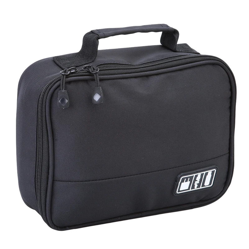 Portable Digital Accessories Gadget Devices Organizer USB Cable Charger Tote Case Storage digital Bag Travel data line package