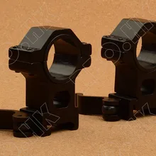 2 шт. 25,4 мм 1 дюйм-30 мм 1,25 алюминиевый сплав прицел кольцо с qd Пикатинни Крепление M5388