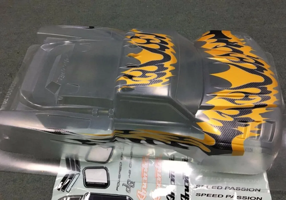 Корпус кузова Hpi Racing для автомобилей HPI Blitz лакокрасочный корпус 1/10 короткий ход 727