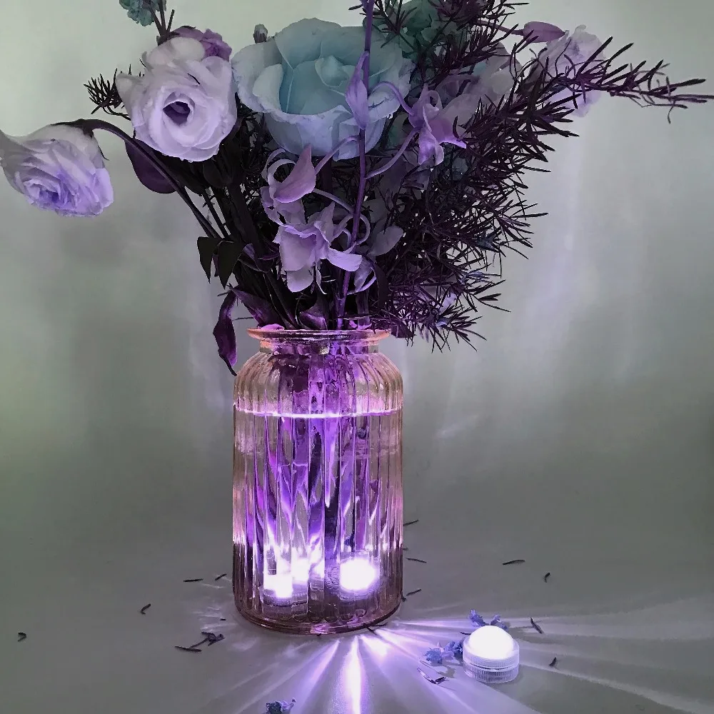 purple Color Remote 3LED Light