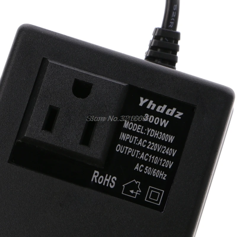 v para 110 Ootdty 240 120 v ac Step Down Curso Voltagem Transformador Conversor Oct29 Whosale & Dropship 300 w 220 - 5 110 120 v ac step down curso