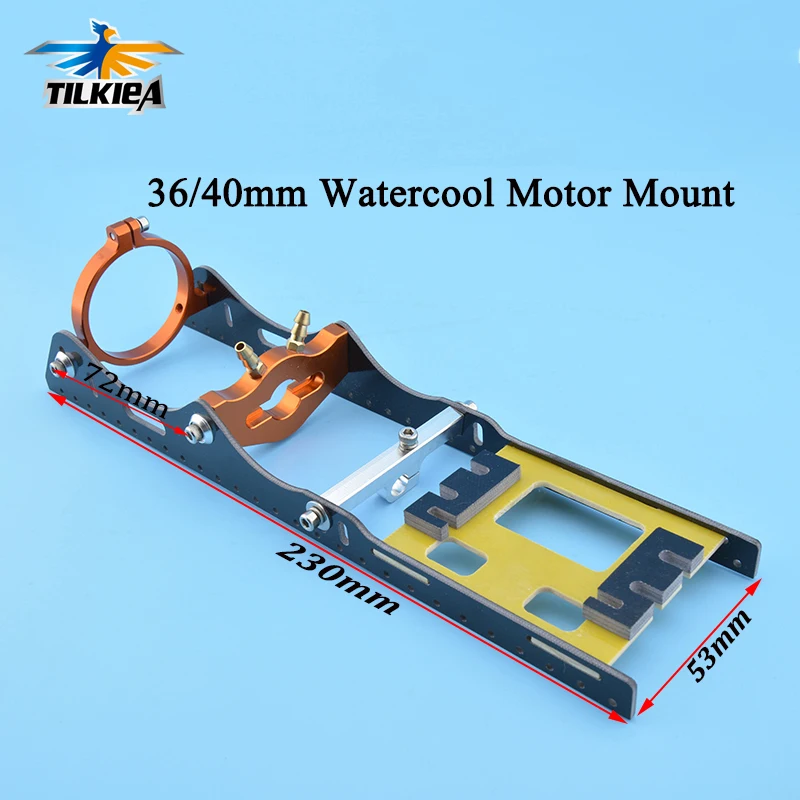 RC Boat Motor Watercool Motor Mount for B36/B40 36mm/40mm Brushless