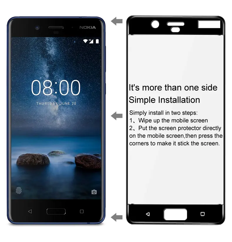 Nokia 8 Glass 9