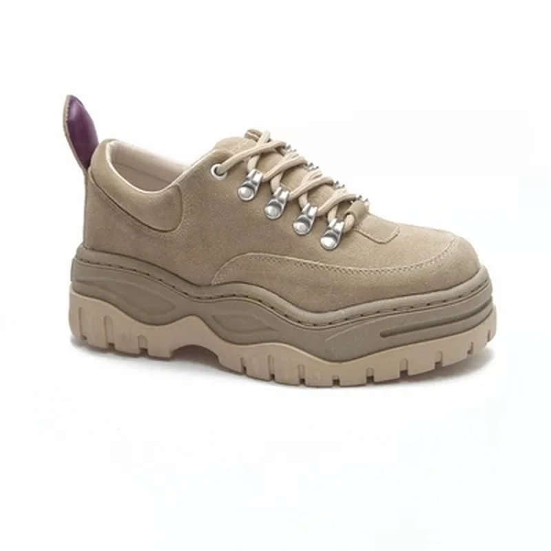 

Women's sports shoes platform shoes 2018 spring and autumn casual wild shoes women's platform shoes
