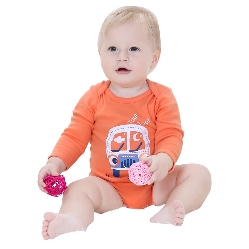 2018 Fashion Baby Bodysuits Infant Jumpsuit Long Sleeve Baby Clothing Set Summer Christmas Baby Girl Clothes Baby Girl Bodysuit
