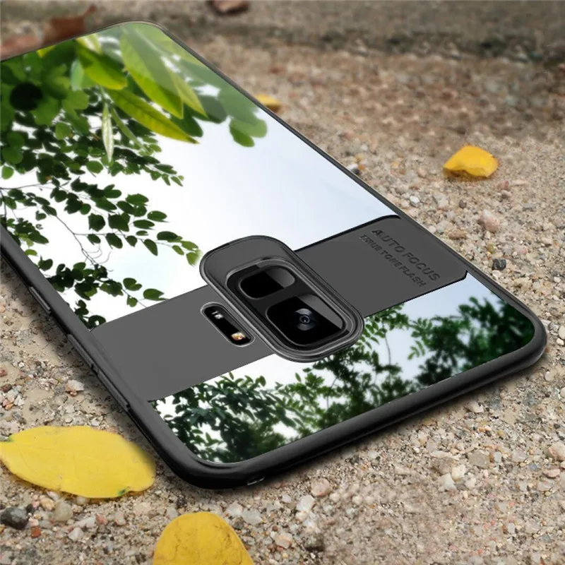 

Luxury Transparent Case For Samsung Galaxy S9 S8 Plus Ultra Thin Hard PC&TPU Silicone Cover Case For Samsung S 8 9 Coque Fundas