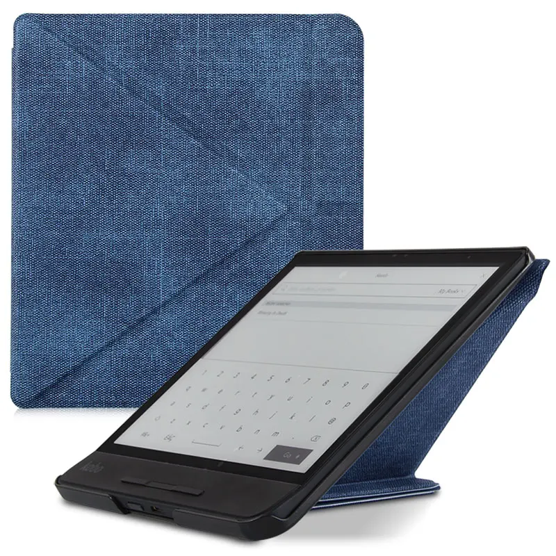 

AROITA cover case for kobo forma 8" e-books ereader Multiangle folding Stand Support with auto wake/sleep for Kobo Forma case