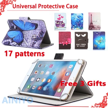 

Universal case For Lenovo Tab 2 A7-30/A7 30 7"Inch Tablet PU Leather cover case + free 3 GIFTS