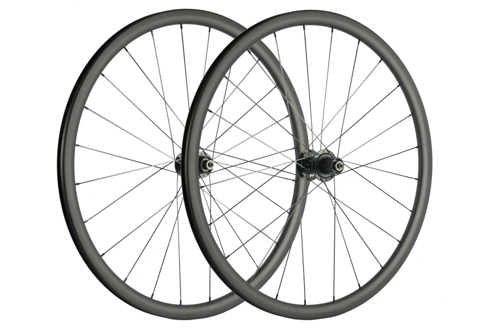 

SuperTeam 700C 30mm Carbon Clincher Disc Brake Wheelset matte