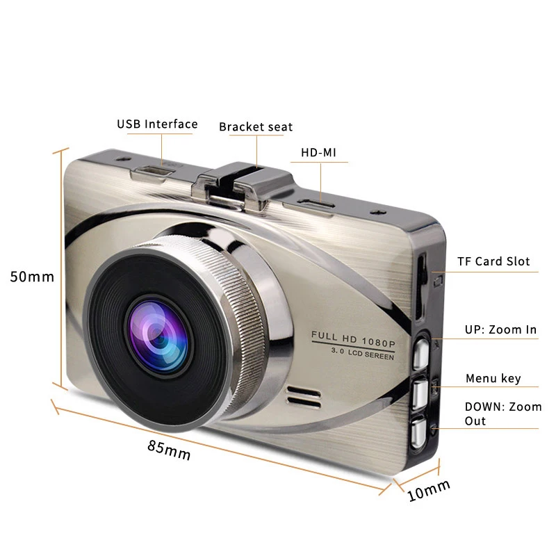 Высококачественный Автомобильный видеорегистратор Novatek 96655 full hd 1080p