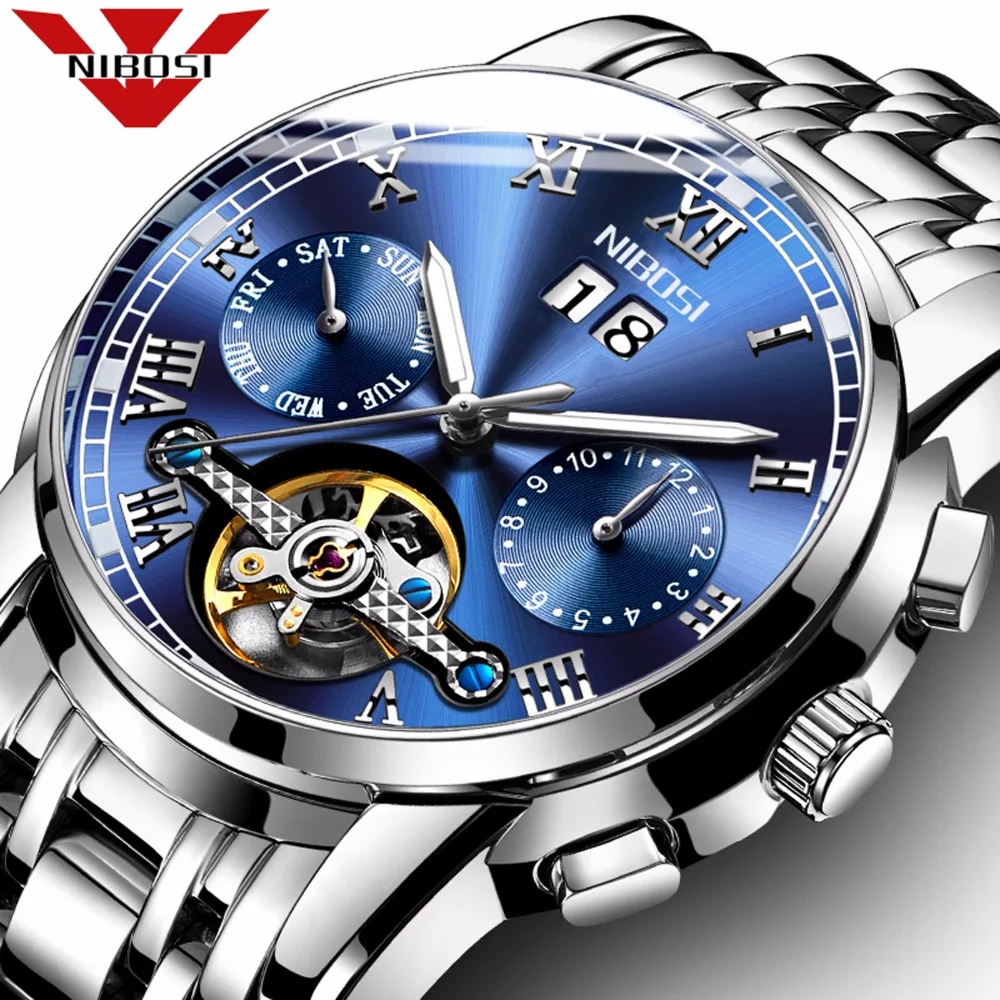 nibosi automatic watch