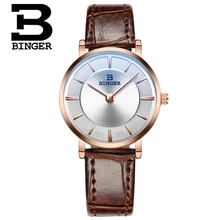 Binger Quartz Watch For Women Lover Wrist Watches Top Luxury Brand Reloj Hombre 2016 New Relogio Montre Orologio Horloge