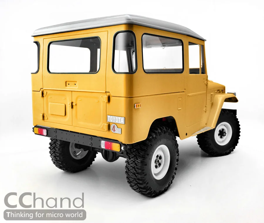 Металлический задний бампер и светодиодная крышка в сборе для RC8WD 1/10 Scale RC Gelande II G2