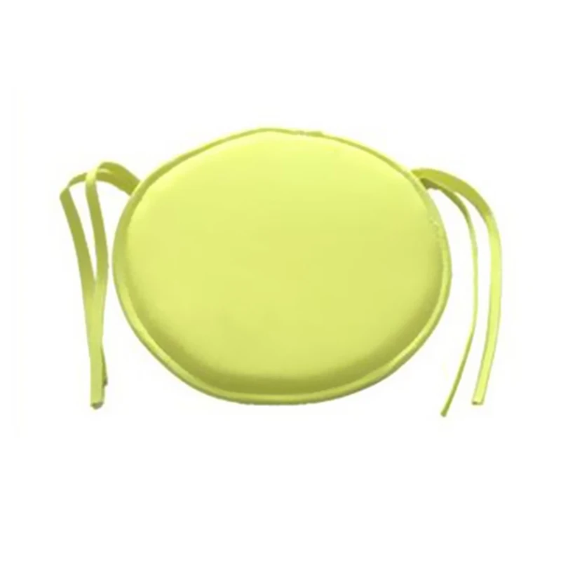 Новая горячая круглая противоскользящая обвязочная подушка для помещений, поп-патио, сидение офисного стула, подушка для галстука на квадратном саду, KitchenDiningCushion - Цвет: Yellow