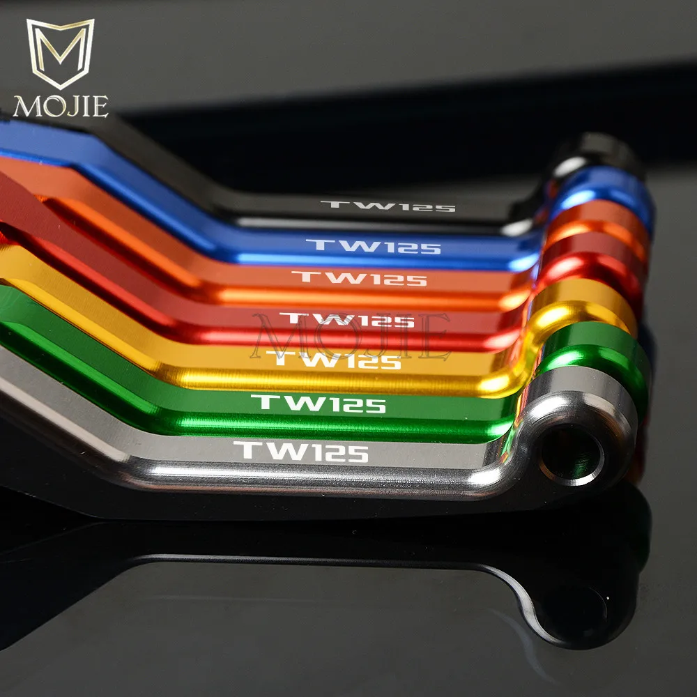 For YAMAHA TW125 TW 125 1999-2004 2000 2001 2002 2003 Motocross CNC Pivot Brake Clutch Levers Dirt Bike Motorbike Motorcycle