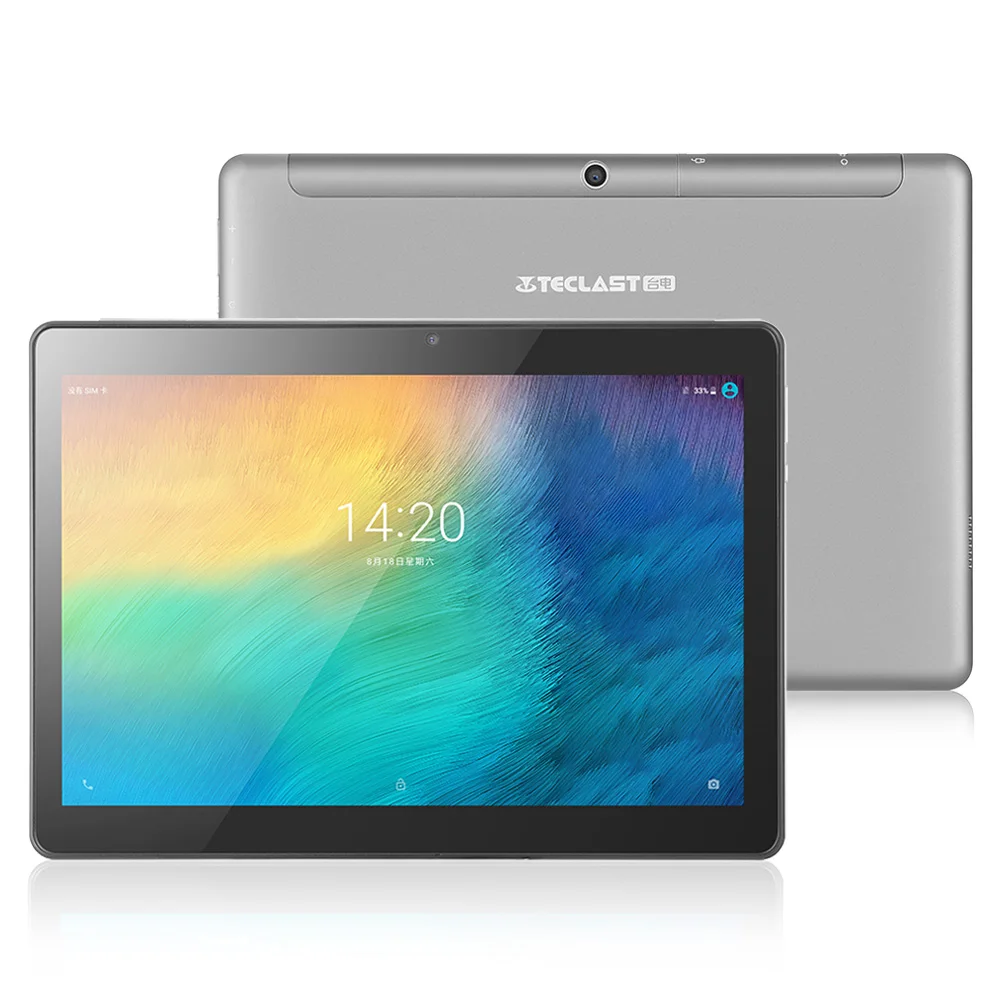 Teclast M20 4G Phablet Android 8 0 10 1 дюймов MT6797 Deca Core 4 Гб ram 64 eMMC rom Две камеры карты двойной режим