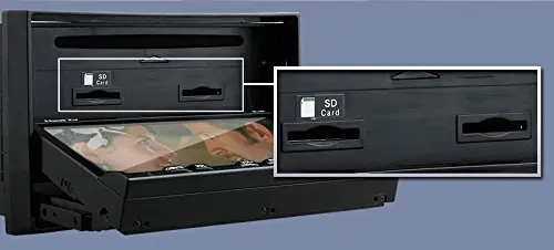 Sale HD Double 2 Din 7" Car PC Digital Touch Screen In Dash Car Radio Stereo DVD Player Radio TV iPod Steering wheel SD+USB+Mic+AUX+B 1