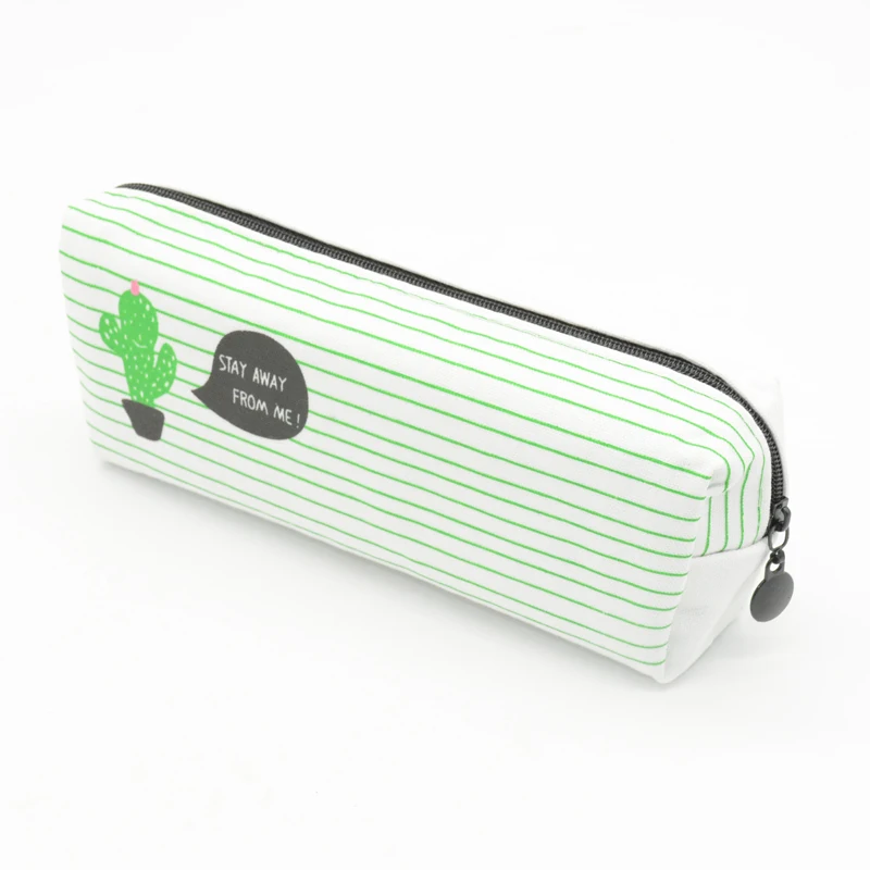 Карандаш кактус чехол Succulents trousse scolaire stylo canvas kalem kutusu школьные принадлежности estuche