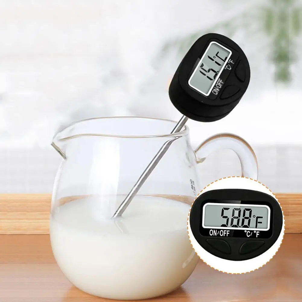 Digital Display Food Milk Water Cooking Temperature Thermometer Probe | Дом и сад