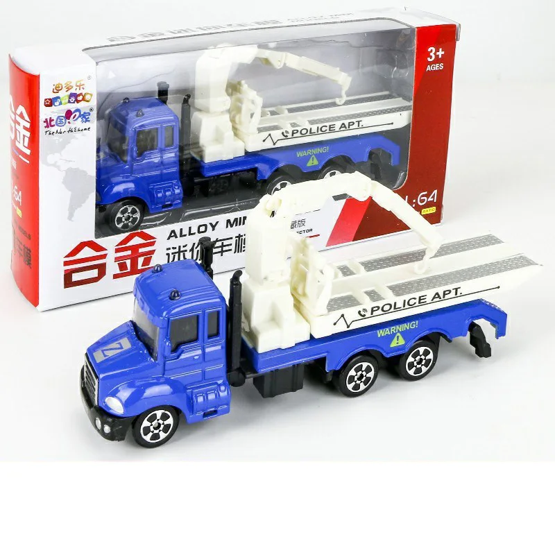164 Mini Toys Cars Model Alloy Plastic Diecasts Engineering Car Model Display Stand Gift Toys For Kids Children Car Toys (20)