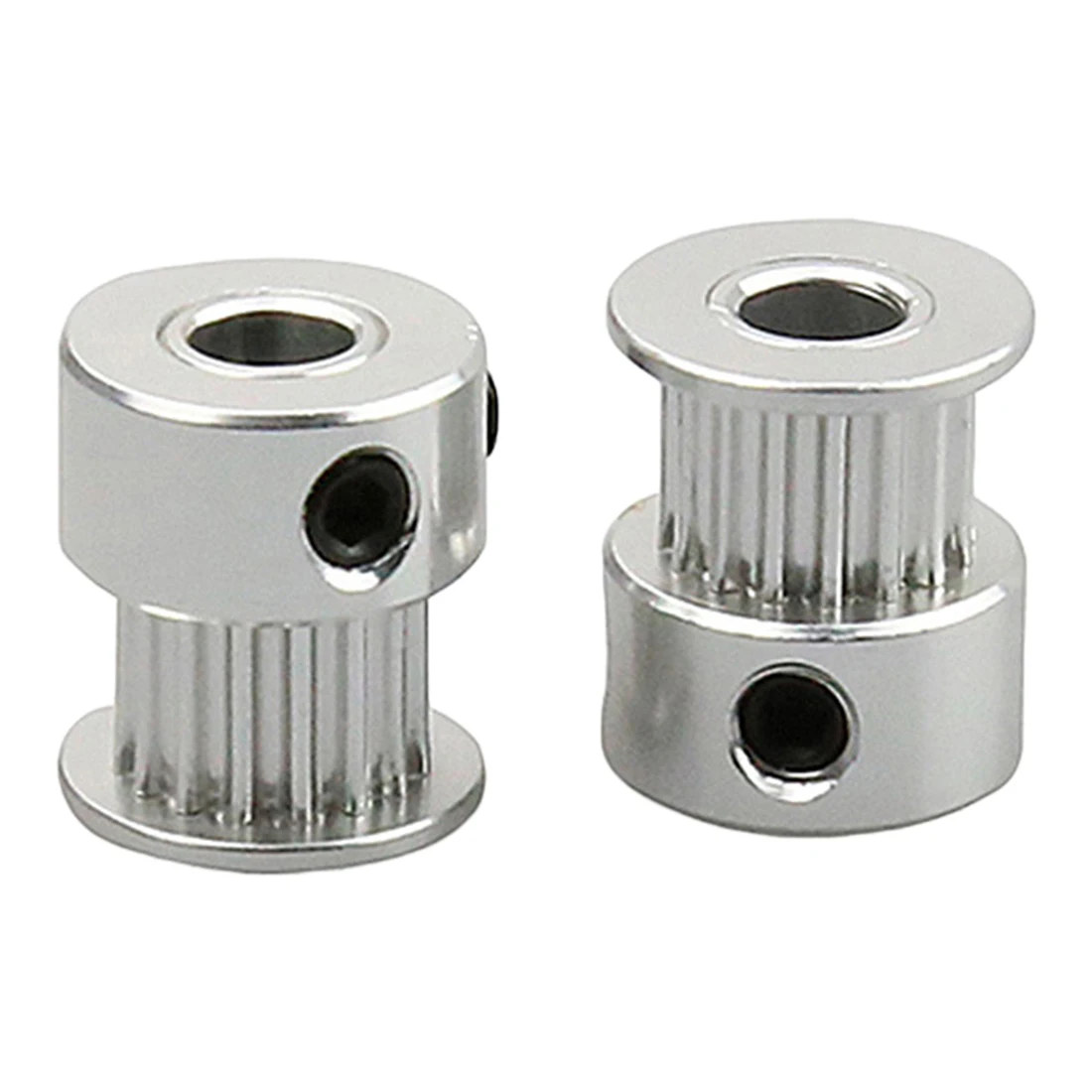 

Etmakit 20 tooth Timing Pulley Aluminum 3D Printer Parts 2GT Bore 5mm Width 6mm Part Synchronous Wheel Gear with Screw Teeth