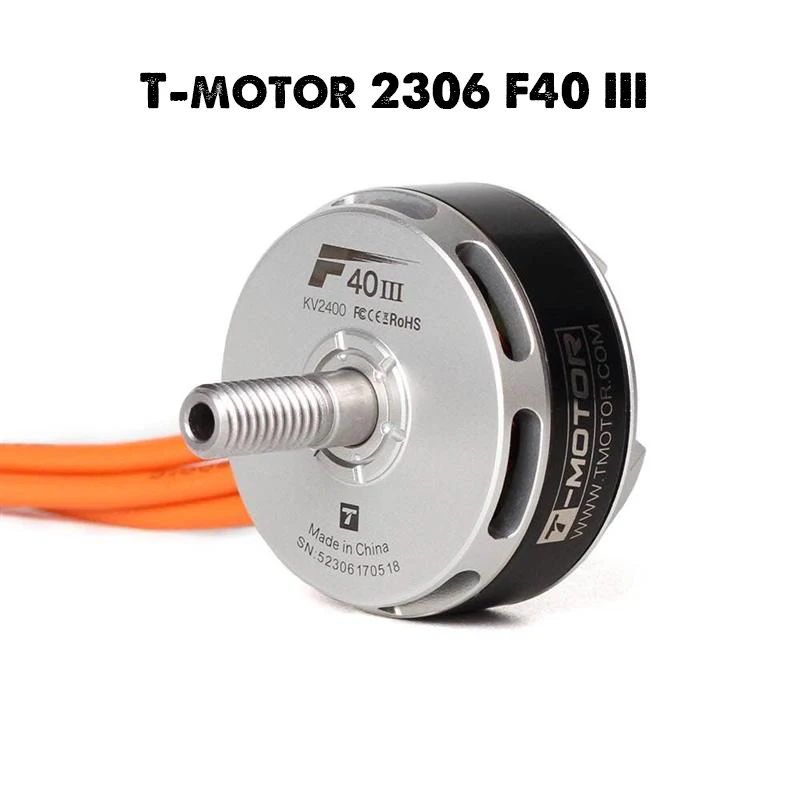 Новое поступление t-мотор F40 III 2306 2400KV 2600KV 2750KV бесщеточный двигатель для RC Multirotor 210