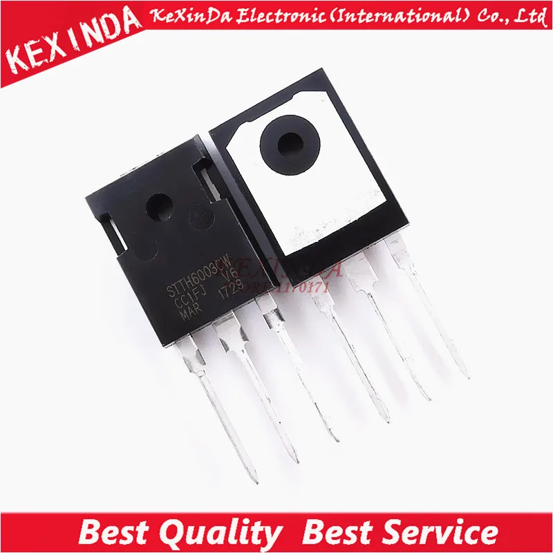 

STTH6003CW STTH6003 TO-247 50pcs/lot Free Shipping