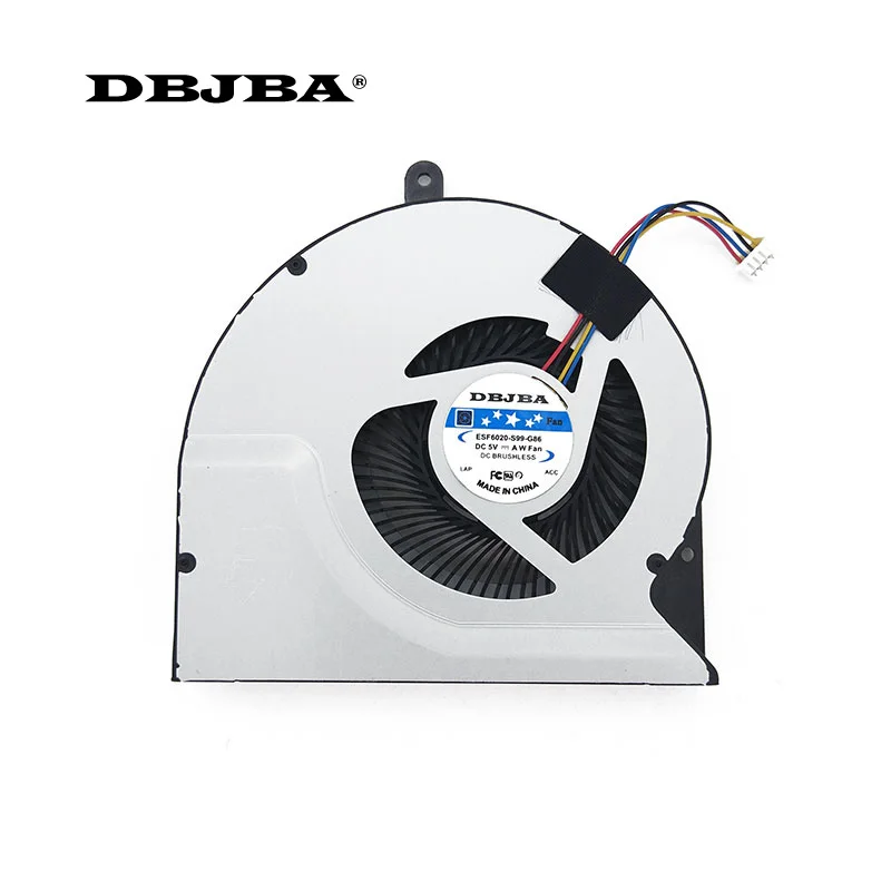 CPU Fan For Asus N56 N56DP N56VW N56VM N56VZ N56SL N56DY N56VJ N56JN Laptop CPU Cooling FAN KSB0705HB-BK99 BK35