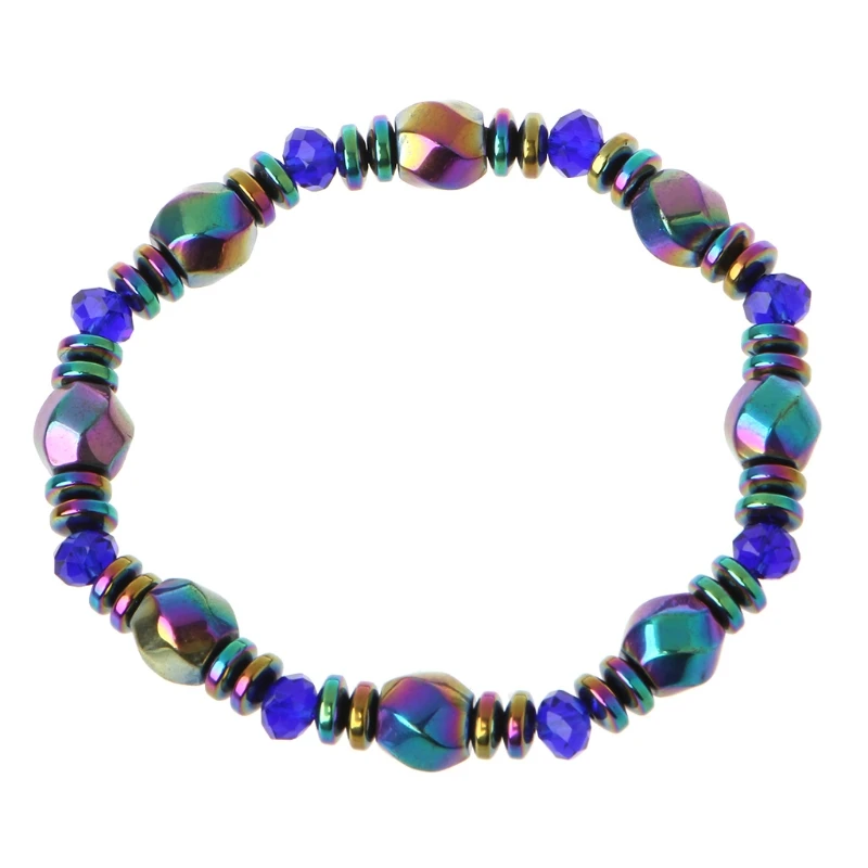 

Weight Loss Round Black Stone Magnetic Therapy Bracelet Health Care Slimming Beads Bracelets For Women