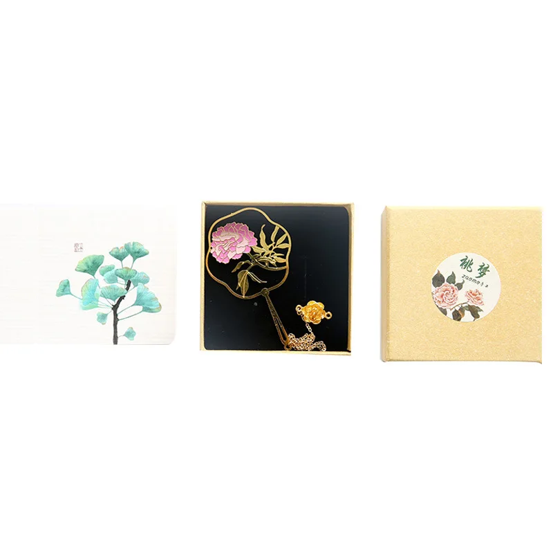 Сушеные цветы, металлические латунные полые кисточки закладки для девочек, художественные изысканные художественные подарки, подарок на день рождения