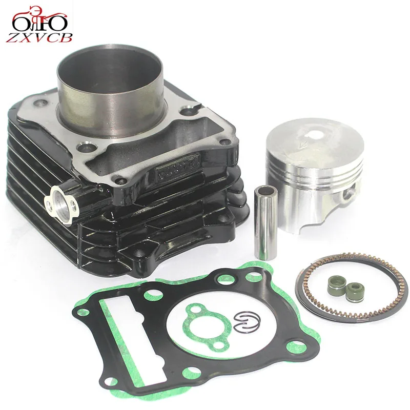 Kit de pistón de cilindro, motor de anillo de pistón para Suzuki GN125