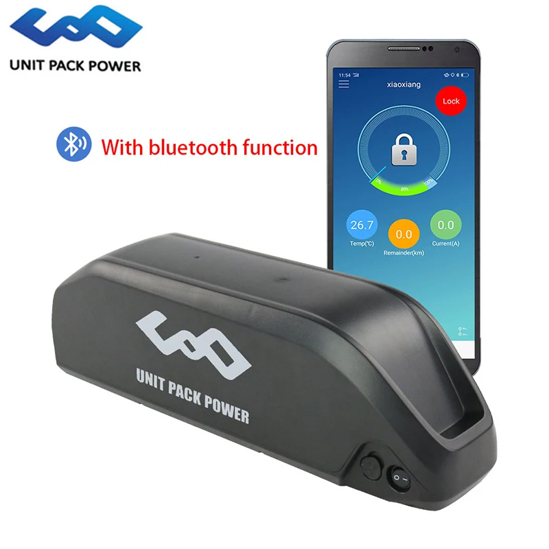 Bluetooth Ebike батарея 52V 17.5Ah 48V 13Ah Hailong Li Ion Акула для 1000W 750W 500W комплекты моторов|Батарея