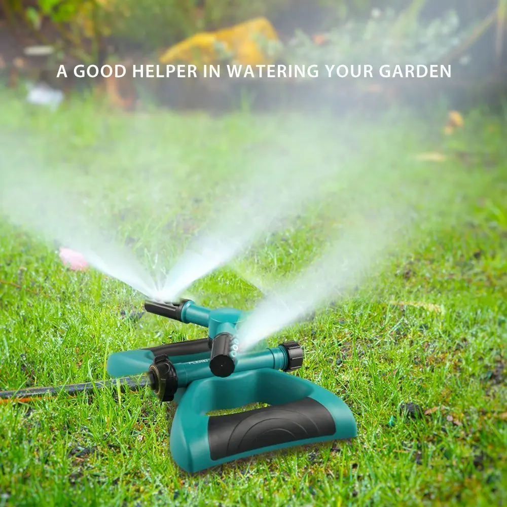 Распылитель воды Системы газон полива сада голову открытый автоматические разбрызгиватели для полива газонов Системы три руки High Impact
