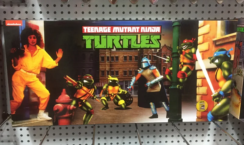 

4pcs / set NECA Original Teenage Mutant Ninja Turtles TMNT Arcade Game Hero Figure SDCC 2016 Exclusive Action Figure