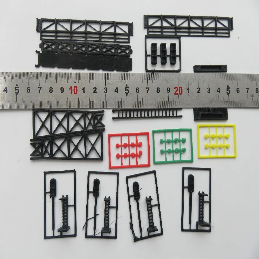 n scale model nuilding kits toy (6)