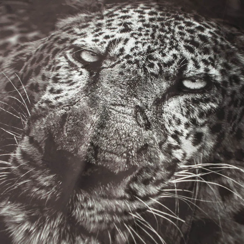 Черный леопард гобелен для гостиной 3D реалистичный яростный пантера Украшения Полиэстер висящий прямоугольный из ткани ковер на стену