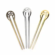 Простые украшения Ретро Сплав Шпилька для волос квадратная заколка для волос ювелирные изделия для волос Ретро металлическая шпилька для волос