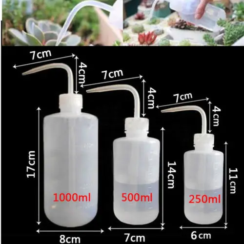 

250/500ML Large Diffuser Squeeze Tattoo Washing Cleaning Clean Lab ABS Bottle US